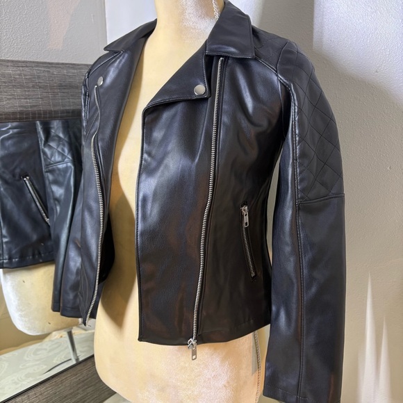 art class Other - Black Faux Leather Girls Jacket